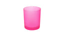 20 Pack Pink Frosted Glass Votive Tealight Candle Holders House Party Centerpiece Xmas Wedding Decor Glass Candlestick Party Decorations Bridal Valentines Event-3