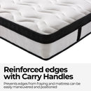 ChiroSleep Orthopaedic Euro Top Pocket Spring King Mattress-10