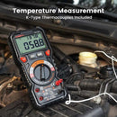KAIWEETS HT118E Digital Multimeter TRMS 20000 Counts with Higher Resolution Auto-Ranging Voltmeter Accurately Measures Voltage Current Resistance Diodes Continuity Duty-Cycle Capacitance Temperature HT118E-4