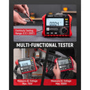 KAIWEETS Megohmmeter, Insulation Resistance Tester, Up to 100GΩ, 50V/100V/250V/500V/1000V, One-Touch DAR/PI, with AC/DC Voltage Testing for Motors, Solar, HVAC-8