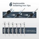KAIWEETS KETS02 Smart Digital Soldering Iron Kit 65W Programmable AU Plug-3