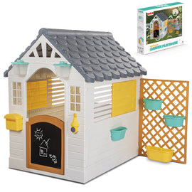 Lifespan Kids Garden Playhouse with Fence