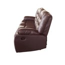 3+2 Seater Recliner Sofa In Faux Leather Lounge Couch in Brown-8