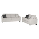 Milano 3-2 Seater Sofa Set Polyester Fabric Multilayer Two Pillows Attached Individual Pocket Spring-2