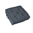 1 Pc Floor Box Cushion Pad 40 x 40+ 8 cm Grey-1