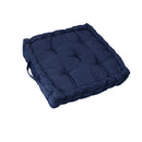 1 Pc Floor Box Cushion Pad 40 x 40+ 8 cm Navy-1