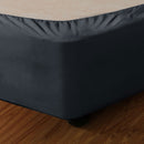 Apartmento Stretch Valance Slate LONG SINGLE-1