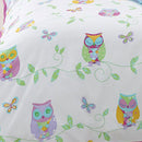 Jiggle & Giggle Owl Song Quilt Cover Set Double-3