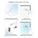 3M Privacy Glass Film Sticker Static Cling Window Decals Glass Film(Tulip,40*300cm)-6