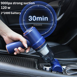 Portable Vacuum Cleaner Car Air Duster Handheld Cordless Home Car Dust Blower - 0