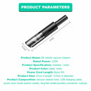 Wireless Charge 6000Pa Suction Powerful Portable Car Vacuum Cleaner Home Duster(Black)-7