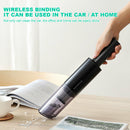 Wireless Charge 6000Pa Suction Powerful Portable Car Vacuum Cleaner Home Duster(White)-8