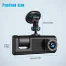 WIFI 3 Channels Dash Cam 1080P Full HD Car Dashcam Comes with Free 32GB Card-9