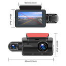 HD 1080P Car Dash Cam Front and Inside Dual Camera Comes With 32GB Card-7
