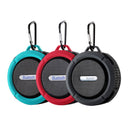 Portable Waterproof Wireless Mini Bluetooth Music Speaker (Red)-2
