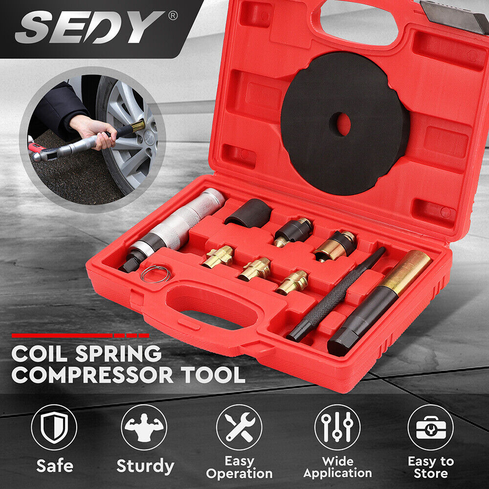 SEDY 10Pc Wheel Lock Removal Tool Kit Wheel Locking Nut Key Remover Kit With Box - 0