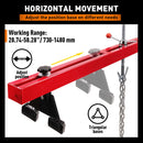 HORUSDY 1.8M Engine Support Bar Engine Load Leveler Transmission Dual Hook 500Kg-5