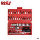 46Pcs Screwdriver Wrench Socket Set Ratchet Screwdriver Bit Torx Car Repair Tool-6