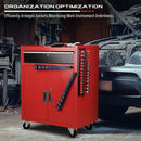 SEDY 2Pc 3/8" Drive Magnetic Socket Organizer Metric SAE Sockets Storage Holder-8