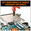 26Pc Precision Screwdriver Set Magnetic Pickup Hex Torx Philip Flat Bits Drive-7