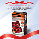 SEDY 13Pcs 1000V Magnetic Insulated Electrician Screwdriver Set VDE Certified-10