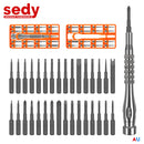 33 PC PRECISION SCREWDRIVER SET BITS PHILIP FLAT SLOTTED TORX HEX ELECTRONIC FIX-8