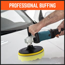 11Pcs 6" Buffing Waxing Polishing Pads Sponge Pad Set For Car Polisher Drill-8