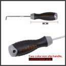 4Pc Pick Hook Set O Ring Oil Seal Remover Non-Slip Rubber Handle Red Local Stock-4