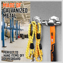 HORUSDY Spring Grip Mop & Broom Holder Wall Mounted Garden Tools Storage Clip-7