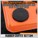 HORUSDY 3Pcs Magnetic Parts Tray Set Small Parts Tool Organization Non Slip-10