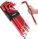 ELEAD 13Pc Extra Large Hex Key Set Long Allen Key Wrench Ball End SAE 5/64"-3/4-1