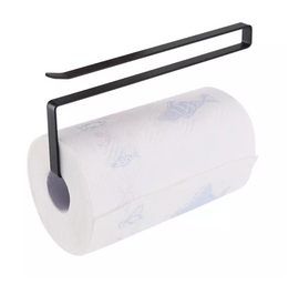 Paper Roll Holder Under Cabinet Black - 0