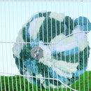 Hanging Warm Cotton Nest Hammock Cozy Bed for Parrots and Other Bird Species - Green-11