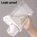 Sealed Household Grain Storage Box Transparent Rice Bucket Kitchen Storage - 2300ml-11