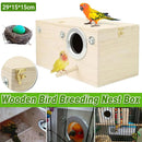 1-Piece Bird Breeding Nest Box with Perch, 29 x 15 x 15 cm-1