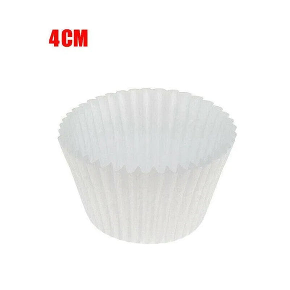 Patty Pans Muffin Cases Choc 600/Pk Cake Boards Cupcake Liners Boxes Baking Cups - 600PCS-4.5CM