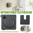Invisible Wall Mounted Clothesline for Hotel Bathroom Sunbed Laundry Drying Rope-1