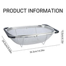 1-Piece Adjustable Over-Sink Drain Basket-3
