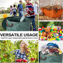 Green Garden Waste Bags with Lids 76 x 67 cm - 3 Pieces-6