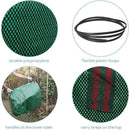 Green Garden Waste Bags with Lids 76 x 67 cm - 3 Pieces-11