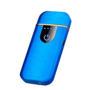 Arc Rechargeable Windproof Flameless Electronic Metal Lighter Usb Lighters Au - Black-9