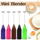 Electric Kitchen Mini Foamer Milk Frother Egg Beater Stirrer Whisk Mixer Tool - Coffee-1