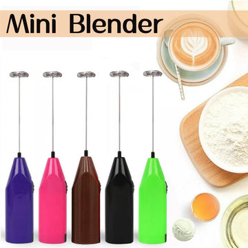 Electric Kitchen Mini Foamer Milk Frother Egg Beater Stirrer Whisk Mixer Tool - Coffee