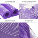 Orange Reusable Non-Stick Silicone Rolling Dough Mat Cake Pastry Baking Fondant Sheet - 29*26cm-11