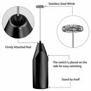 Electric Kitchen Mini Foamer Milk Frother Egg Beater Stirrer Whisk Mixer Tool - Purple-5