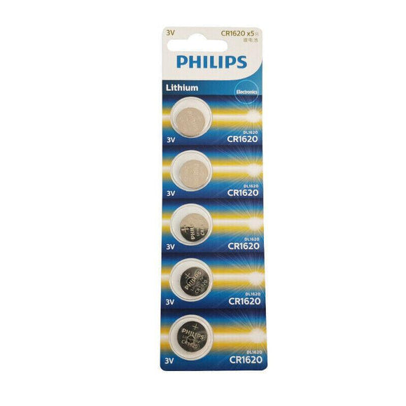 5-20Pcs Philips Cr1220 Cr1616 Cr1620 Cr1632 Cr2016 Cr2025 Cr2032 Button Battery - CR1220-20PCS