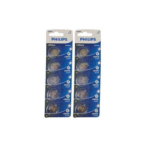 5-20Pcs Philips Cr1220 Cr1616 Cr1620 Cr1632 Cr2016 Cr2025 Cr2032 Button Battery - CR1616-20PCS