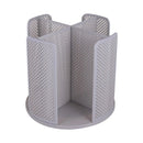 Paper Cup Holder Organizer Swivel Compartment Cup Picker Drink Storage Stand - Grey-1