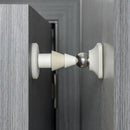 Silicone Silent Door Stopper with Suction Base and Secure Hold Catch Design - Blue-9