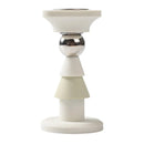 Silicone Silent Door Stopper with Suction Base and Secure Hold Catch Design - White-1